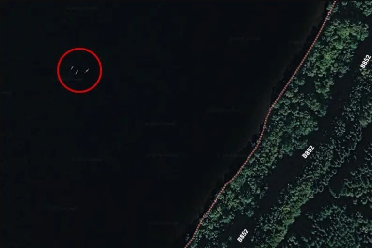 Imagem de satélite aumenta famoso mistério na Escócia: 'Monstro do Lago Ness tem família?' — Foto: Reprodução/Google Earth