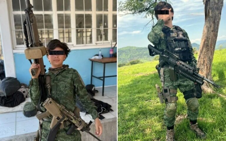 'Chuchito Nini' tinha 15 anos e era acusado de chefiar grupo de matadores e fazer segurança para o tio, chefe de cartel no México — Foto: Reprodução