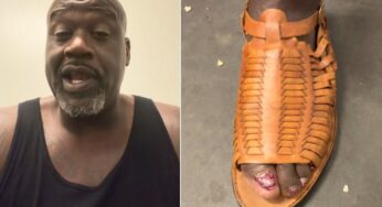 Shaquille O’Neal provoca debate nas redes sociais ao exibir pé esquerdo com esmalte vermelho