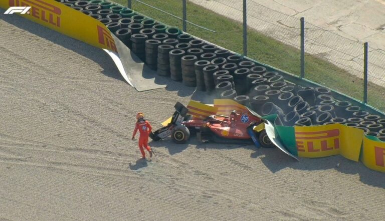 Charles Leclerc sofre forte acidente na Parabolica e sai do GP da Itália de Fórmula 1 – Mix Vale