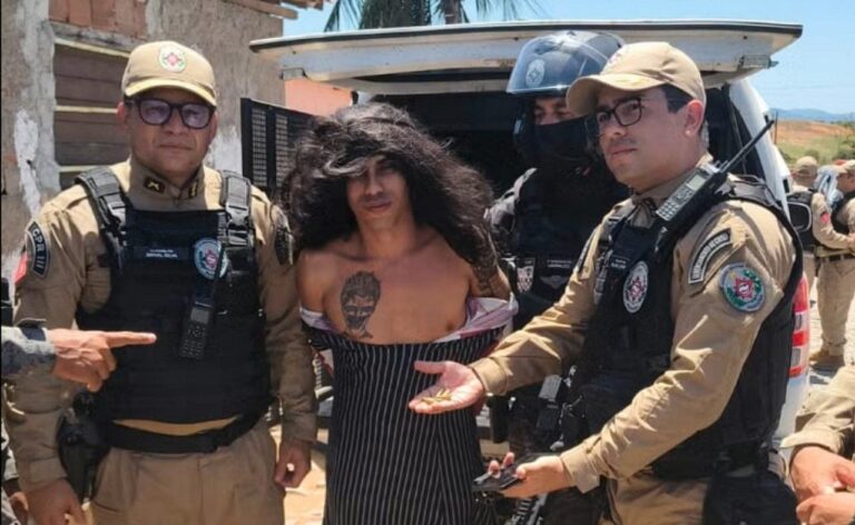 Suspeito de 80 homicídios é capturado na Paraíba disfarçado de mulher e com bebê no colo