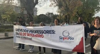 Professores de escolas particulares do Rio entram em greve de 24 horas por reajuste e melhores condições de trabalho