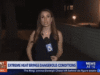 Rep&oacute;rter da KTLA mant&eacute;m serenidade ao vivo ap&oacute;s barata voadora pousar em seu corpo e viraliza