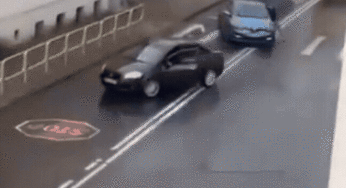 Homem é arrastado por carro em perseguição dramática na Polônia após tentar deter motorista suspeito de embriaguez