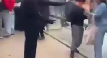 Adolescente é detido após atacar mulher com lança-chamas improvisado em protesto na França