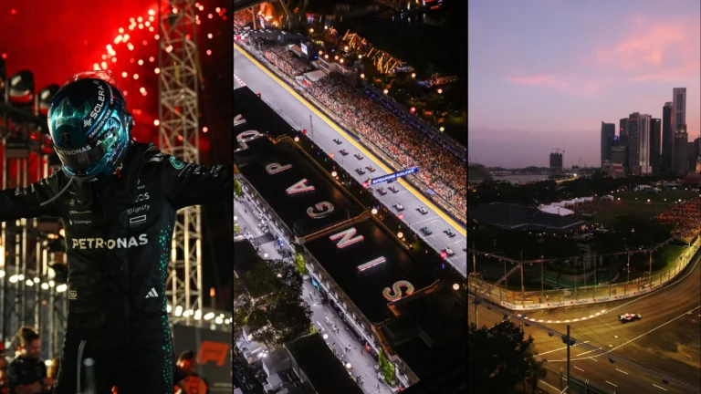Grande Prêmio de Singapura redefiniu a Fórmula 1 como a primeira corrida noturna do esporte