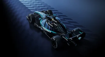 Mercedes apresenta pintura especial para carros de corrida no Grande Pr&ecirc;mio dos EUA