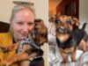 Dachshund com focinho peculiar encontra lar amoroso ap&oacute;s ser abandonado e devolvido