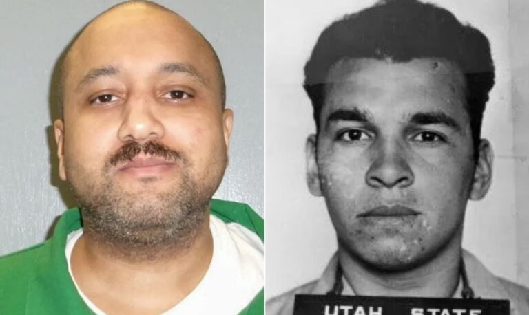 Mikal Deen Mahdi e Eliseo Mares: execuções falhas por pelotão de fuzilamento nos EUA — Foto: AFP; Reprodução/Find A Grave
