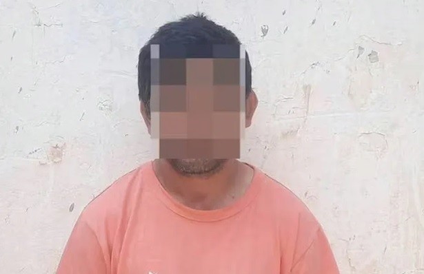 Abuso sexual: Julio Vivas, de 33 anos, foi preso após a enteada de 10 ficar grávida — Foto: Reprodução