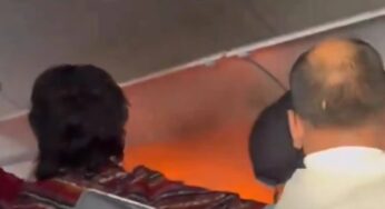 Fogo em carregador portátil desvia voo da IndiGo para Hyderabad após emergência a bordo