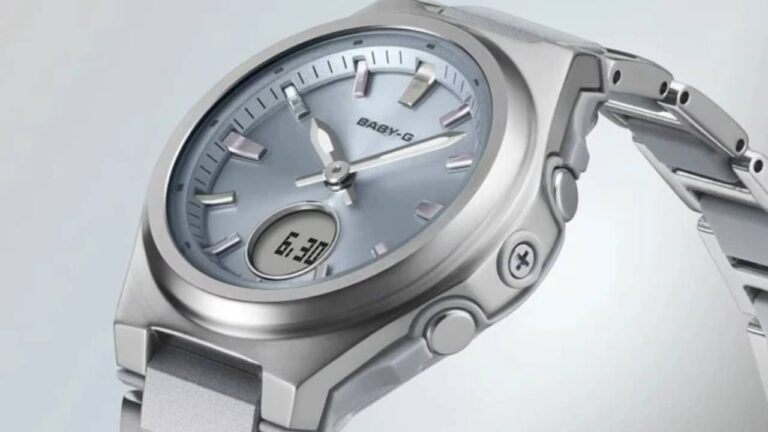 Casio apresenta nova linha Baby-G BGA-3000 com recarga solar e ajuste atômico no Japão