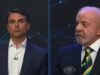 &Uacute;ltimo embate: Lula e Fl&aacute;vio Bolsonaro se enfrentam na Globo antes do segundo turno de 2026