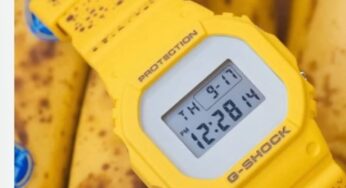 Casio e BAIT Apresentam G-Shock Temático de Banana Madura em Colaboração Exclusiva