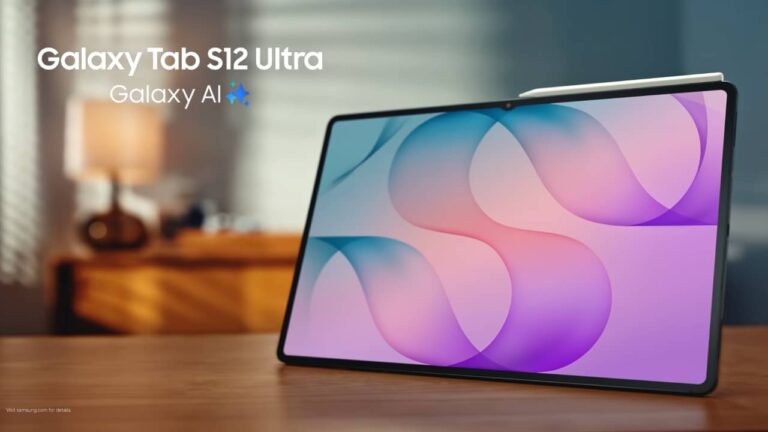 Samsung lança Galaxy Tab S12 Series com design ultrafino, chip potente e foco em inteligência artificial