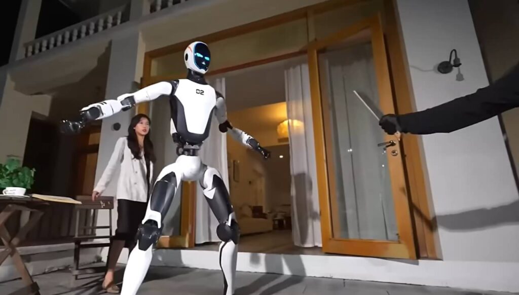 Rob&ocirc; H2-X da Unitree exibe golpes de kung fu e for&ccedil;a para resgate em demonstra&ccedil;&atilde;o na China