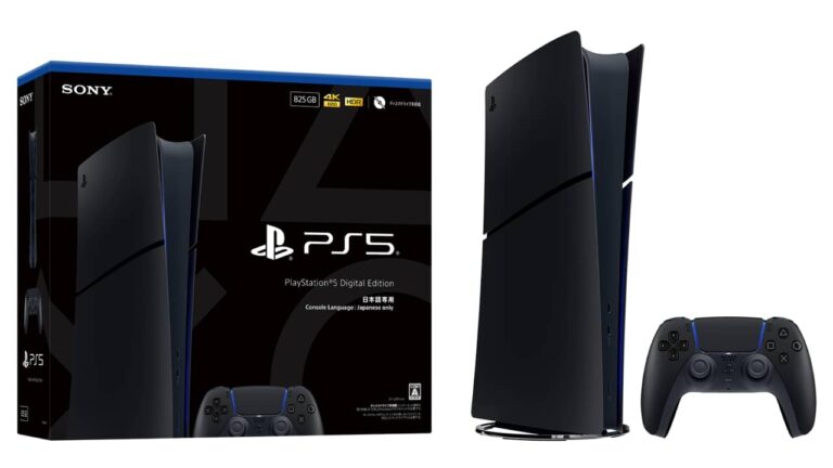 Sony lança PlayStation 5 Digital Midnight Black exclusivo para o Japão com restrições severas